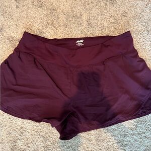 New Balance Women's Dark purple Athletic Shorts